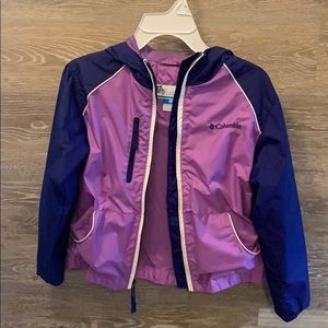 Columbia size 7/8 rain jacket